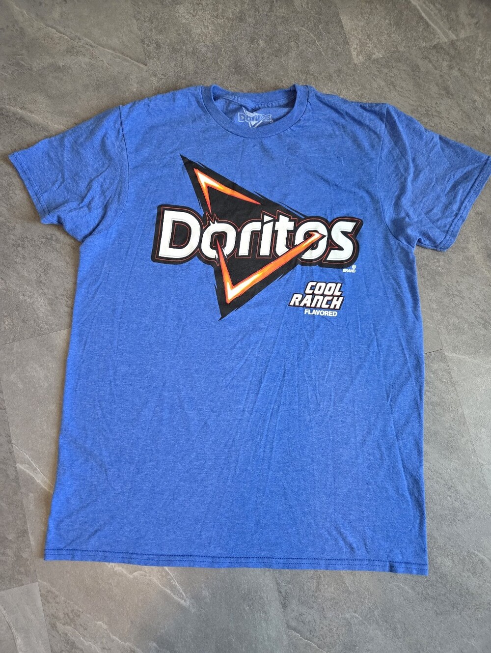 Adult Doritos Cool Ranch Graphic Tee - Blue Size Medium